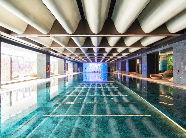 黄石网站建设西安W酒店泳池